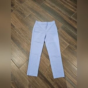 WHITE HOUSE BLACK MARKET WHBM CORNFLOWER BLUE PANT SZ 0